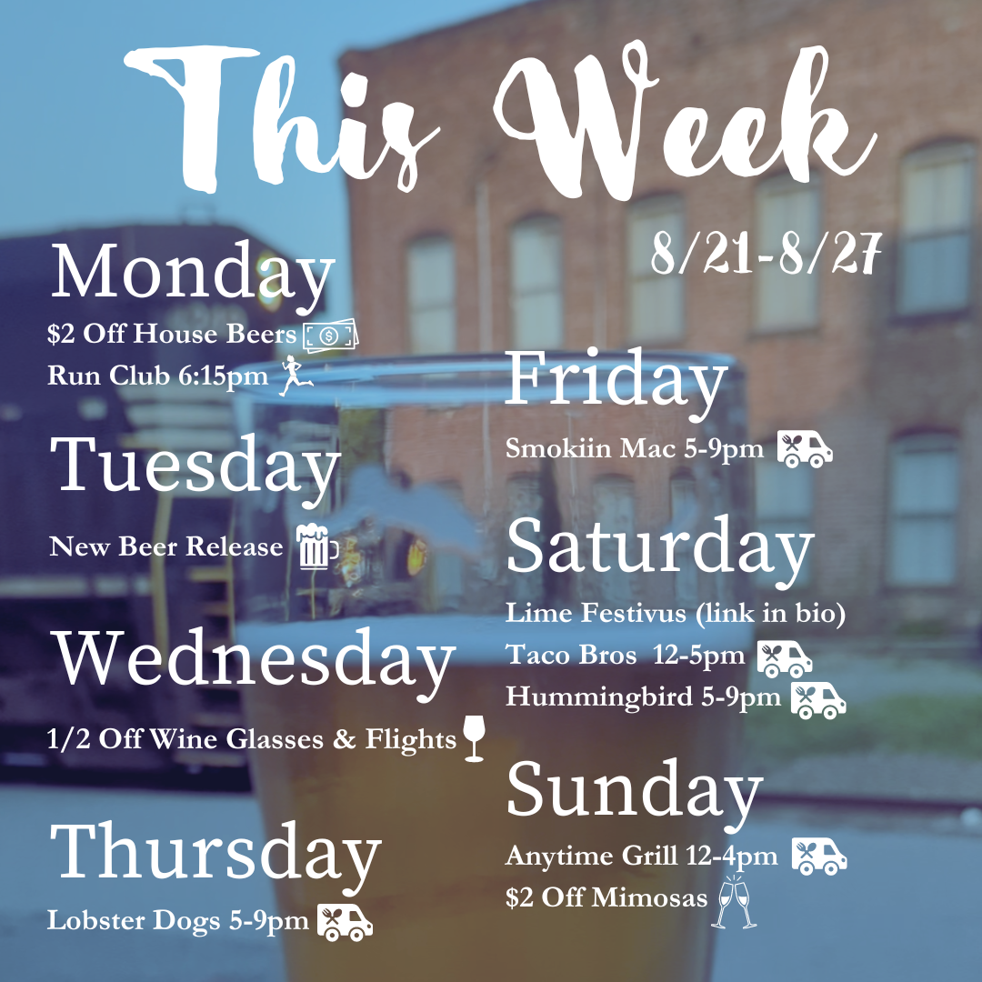 This Week 8/21-8/27